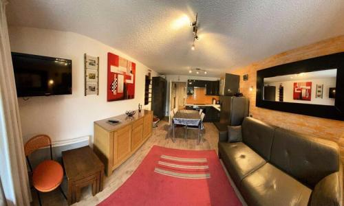 Ski verhuur Appartement 2 kamers 4 personen (Sélection 28m²) - Résidence Le Césier - MH - Risoul - Woonkamer