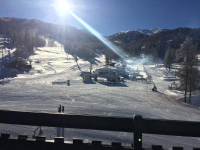 Rent in ski resort 2 room apartment 6 people (906) - Résidence le Cimbro II - Risoul - Terrace