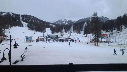 Rent in ski resort 2 room apartment cabin 8 people (27) - Résidence le Cimbro II - Risoul - Terrace