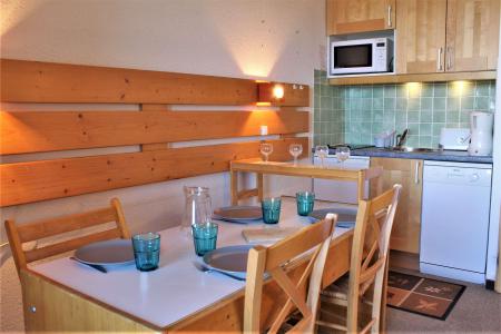 Ski verhuur Studio cabine 4 personen (214) - Résidence le Laus - Risoul - Woonkamer