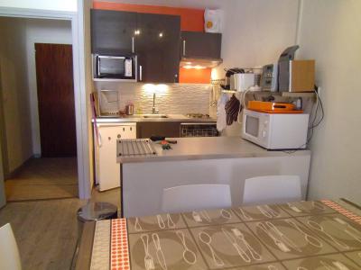 Rent in ski resort Studio sleeping corner 4 people (941) - Résidence le Valbel - Risoul - Kitchenette