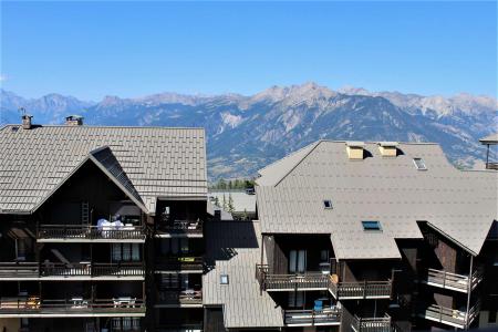 Skiverleih 3-Zimmer-Holzhütte für 4 Personen (781) - Résidence le Villaret I - Risoul - Terrasse