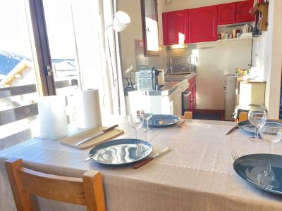 Ski verhuur Appartement 3 kamers 6 personen (190-113I) - Résidence le Villaret I - Risoul - Woonkamer