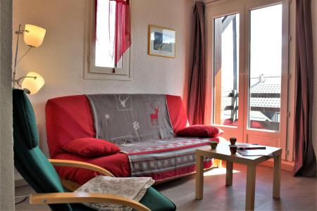 Rent in ski resort 2 room apartment sleeping corner 6 people (67) - Résidence les Airelles A - Risoul - Living room