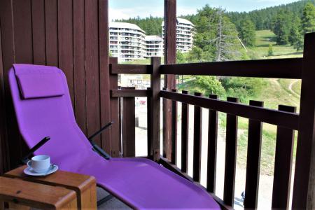 Rent in ski resort 2 room apartment 4 people (51II) - Résidence les Chabrières II - Risoul - Balcony