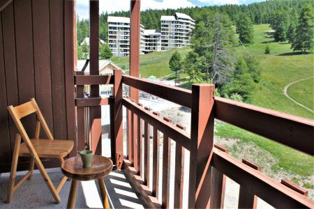 Rent in ski resort 3 room duplex apartment 6 people (61II) - Résidence les Chabrières II - Risoul - Balcony