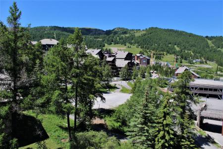 Ski verhuur Studio bergnis 4 personen (67) - Résidence les Chamois - Risoul - Balkon