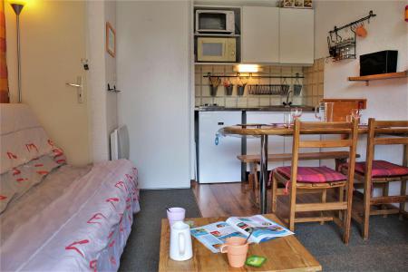 Ski verhuur Studio bergnis 4 personen (207B1) - Résidence les Clarines B1 - Risoul - Woonkamer