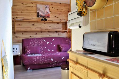 Ski verhuur Studio cabine 4 personen (308C) - Résidence les Clématites C - Risoul - Woonkamer