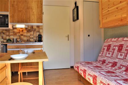 Ski verhuur Studio bergnis 4 personen (412D) - Résidence les Clématites D - Risoul - Woonkamer