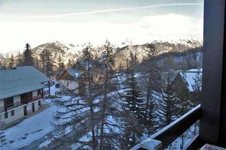 Ski verhuur Studio bergnis 4 personen (502) - Résidence les Crêtes - Risoul - Balkon