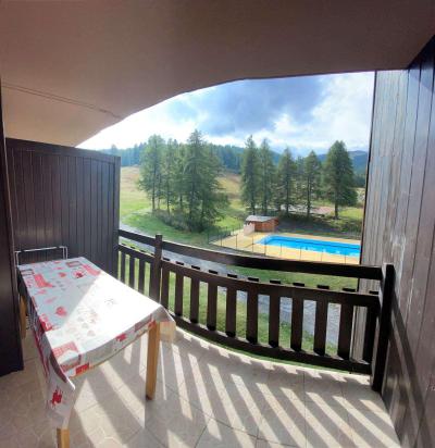 Location au ski Appartement 2 pièces 4 personnes (376) - Résidence les Florins - Risoul - Terrasse