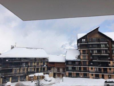 Vacances en montagne Studio cabine 4 personnes (26II) - Résidence les Florins II - Risoul - Extérieur hiver