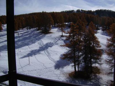 Rent in ski resort Studio cabin 4 people (53) - Résidence les Florins II - Risoul - Terrace
