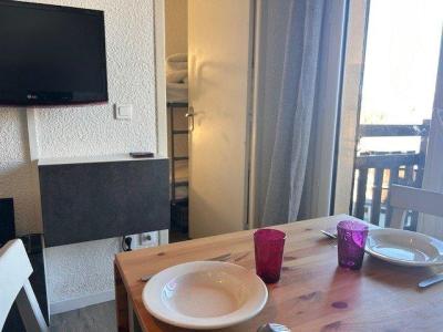 Ski verhuur Studio cabine 4 personen (46) - Résidence les Florins II - Risoul - Woonkamer