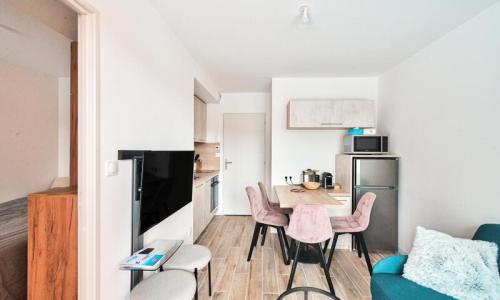 Alquiler al esquí Apartamento 2 piezas para 6 personas (Budget 40m²) - Résidence Les Terrasses de Risoul - MH - Risoul - Estancia