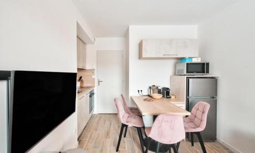 Soggiorno sugli sci Appartamento 2 stanze per 6 persone (Budget 40m²) - Résidence Les Terrasses de Risoul - MH - Risoul - Soggiorno