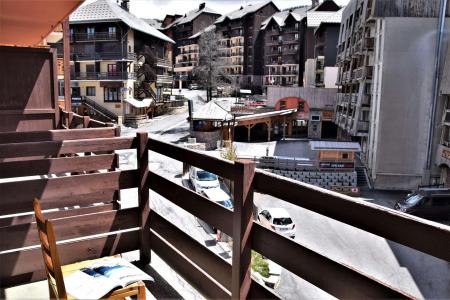 Location au ski Studio coin montagne 4 personnes (288) - Résidence Soldanelles - Risoul - Terrasse