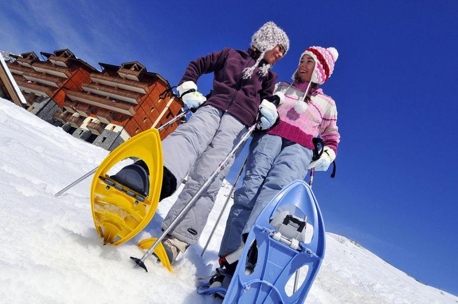 Ski verhuur Résidence les 4 Vallées - Saint-François Longchamp - Buiten winter