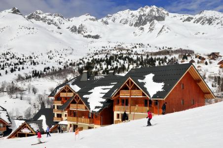 Location au ski Résidence le Rond Point des Pistes - Saint-François Longchamp - Extérieur hiver