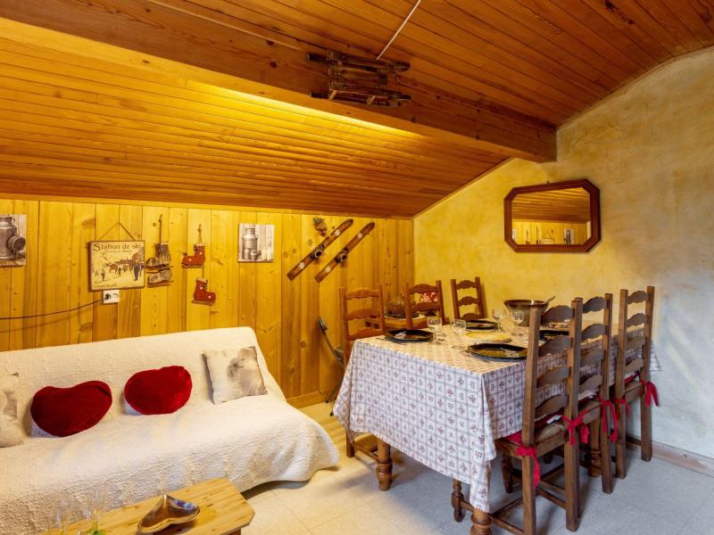 Skiverleih 2-Zimmer-Appartment für 4 Personen (2) - A la Claire Fontaine - Saint Gervais - Wohnzimmer