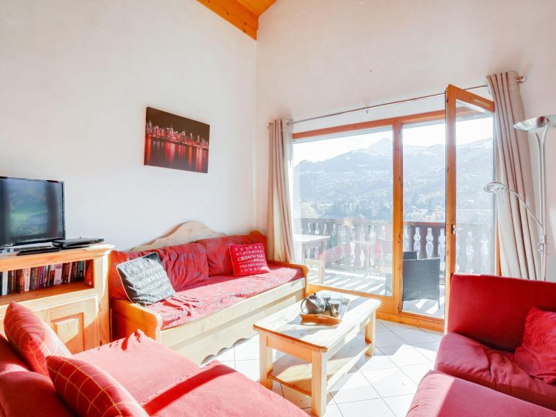 Ski verhuur Appartement 4 kamers 7 personen (1) - Bel Alp - Saint Gervais - Woonkamer