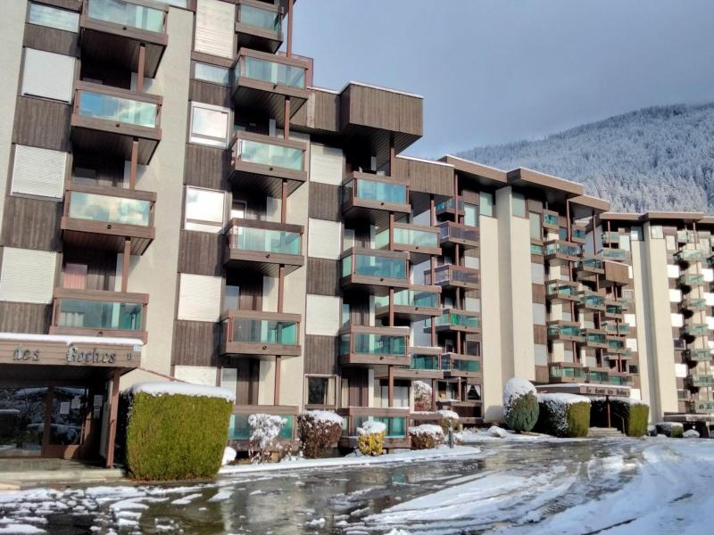 Rent in ski resort Castel des Roches - Saint Gervais - Winter outside