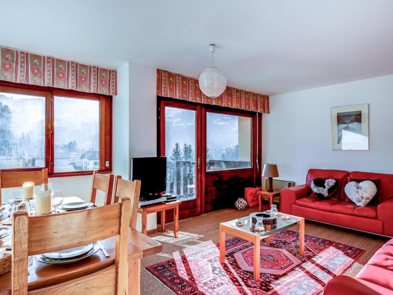 Skiverleih 3-Zimmer-Appartment für 6 Personen (1) - Fleurs des Alpes - Saint Gervais - Wohnzimmer