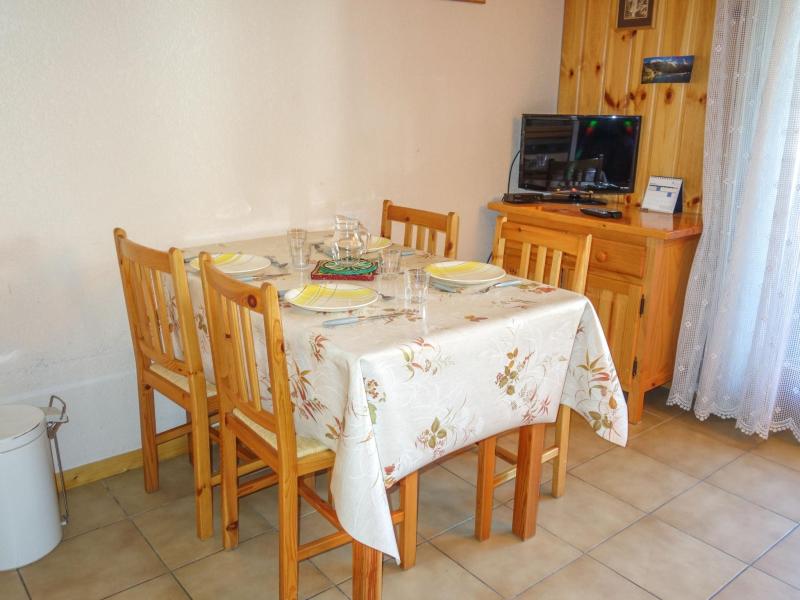 Rent in ski resort 2 room apartment 4 people (3) - Isabella - Saint Gervais - Living room