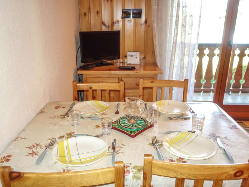 Rent in ski resort 2 room apartment 4 people (3) - Isabella - Saint Gervais - Living room