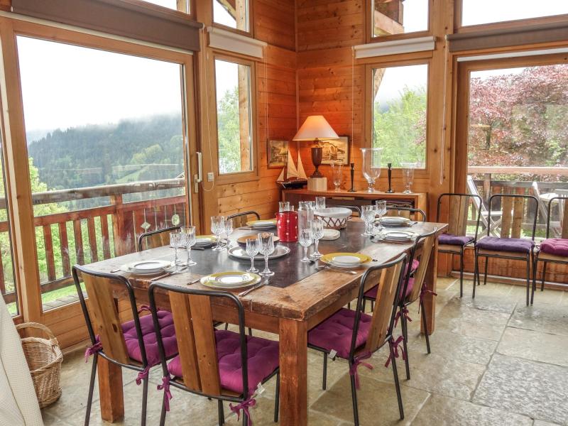 Skiverleih 7 Zimmer Chalet für 10 Personen (1) - L'Epachat - Saint Gervais - Wohnzimmer