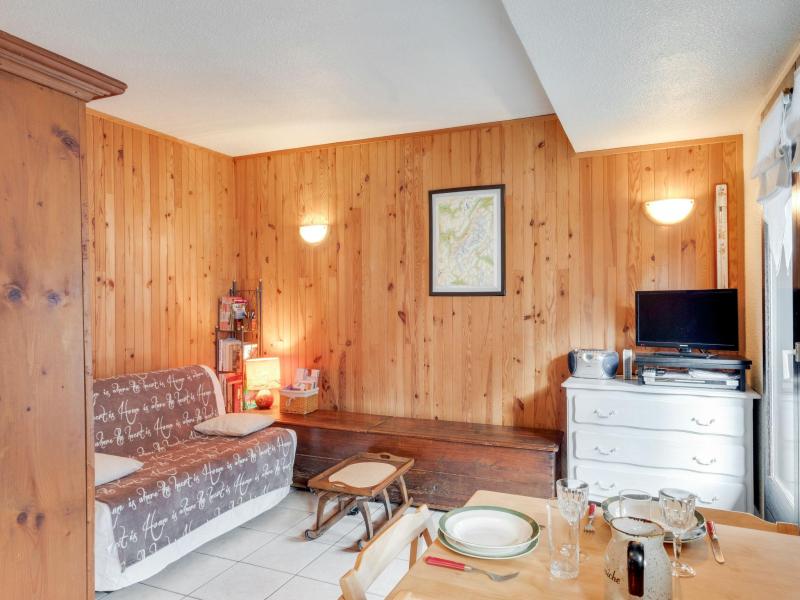 Rent in ski resort 1 room apartment 4 people (9) - La Comtesse - Saint Gervais - Living room