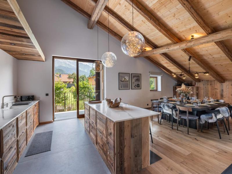 Soggiorno sugli sci Casa su 2 piani 5 stanze per 10 persone - La Ferme St Gervais - Saint Gervais - Cucina