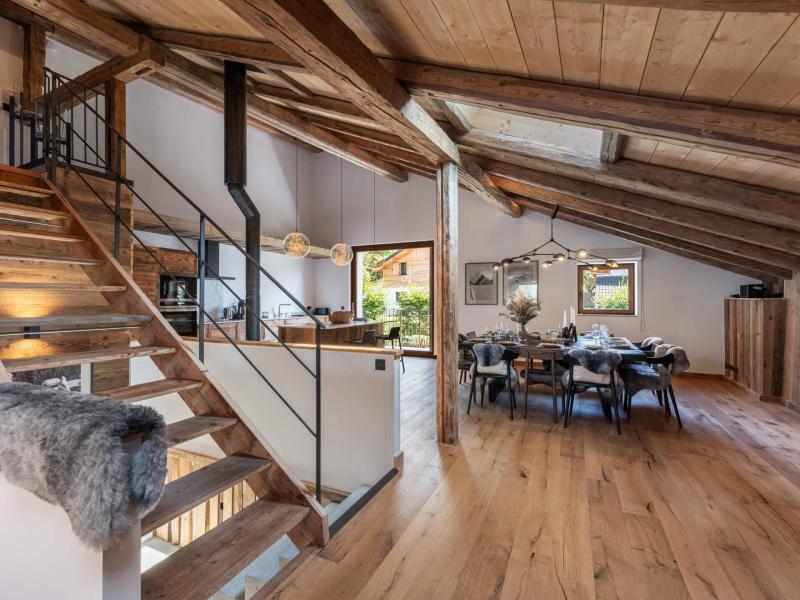 Skiverleih Duplex Haus 5 Zimmer 10 Personen - La Ferme St Gervais - Saint Gervais - Wohnzimmer