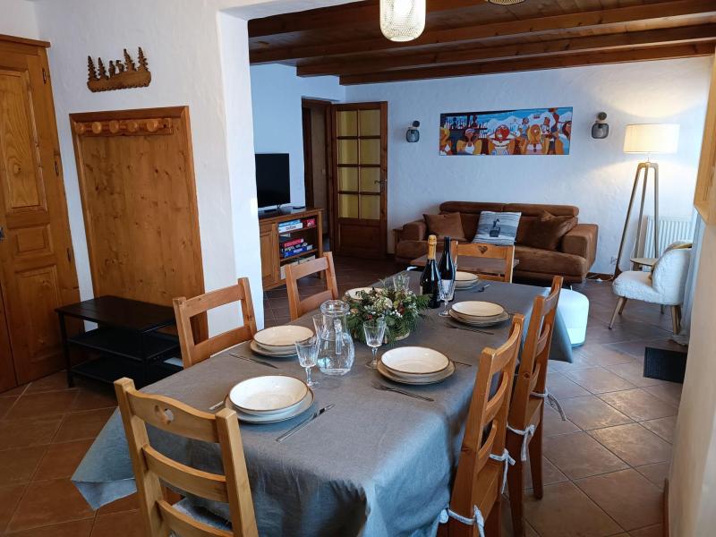 Ski verhuur Appartement 4 kamers 6 personen (908) - La Planchette - Saint Gervais - Woonkamer