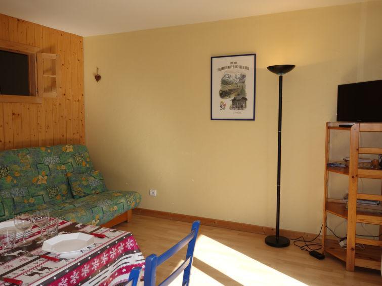 Wynajem na narty Apartament 1 pokojowy 4 osób (2) - La Royale - Saint Gervais - Pokój gościnny