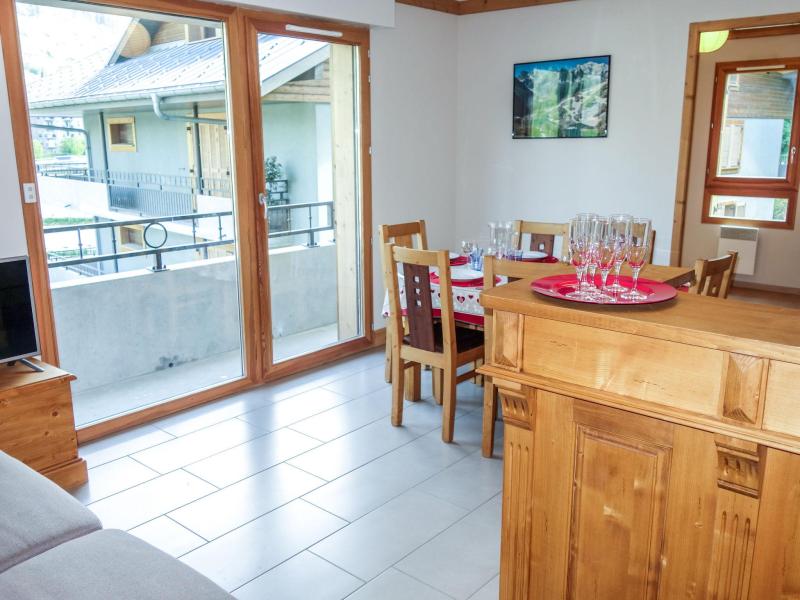 Rent in ski resort 3 room apartment 6 people (1) - Le Clos de la Fontaine - Saint Gervais - Living room