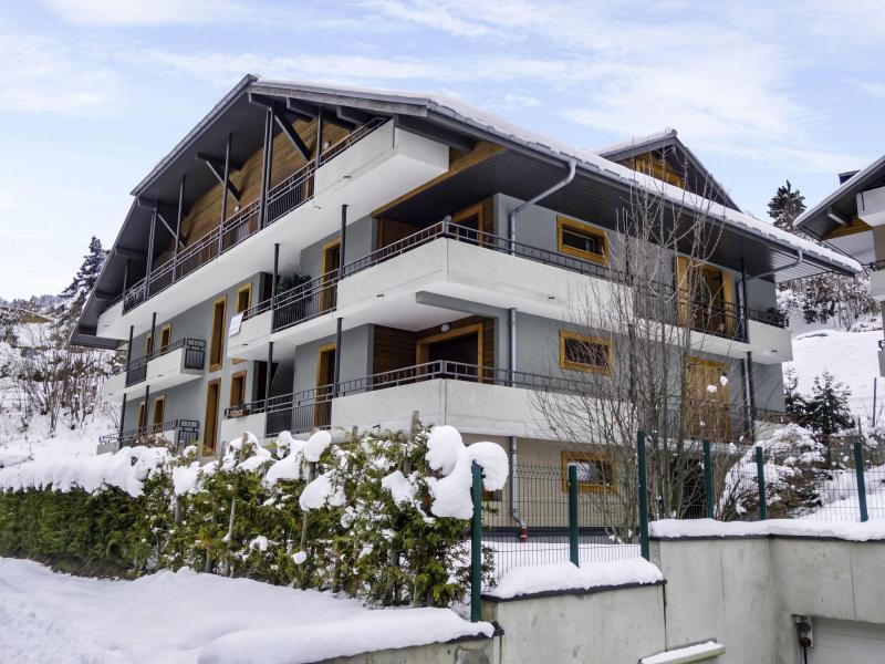 Holiday in mountain resort 3 room apartment 6 people (2) - Le Clos de la Fontaine - Saint Gervais - Winter outside