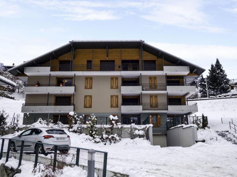 Wakacje w górach Apartament 3 pokojowy 6 osób (2) - Le Clos de la Fontaine - Saint Gervais - Zima na zewnątrz