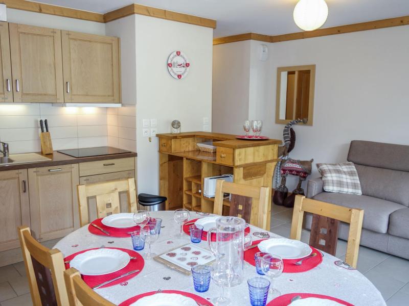 Location au ski Appartement 3 pièces 6 personnes (1) - Le Clos de la Fontaine - Saint Gervais - Séjour