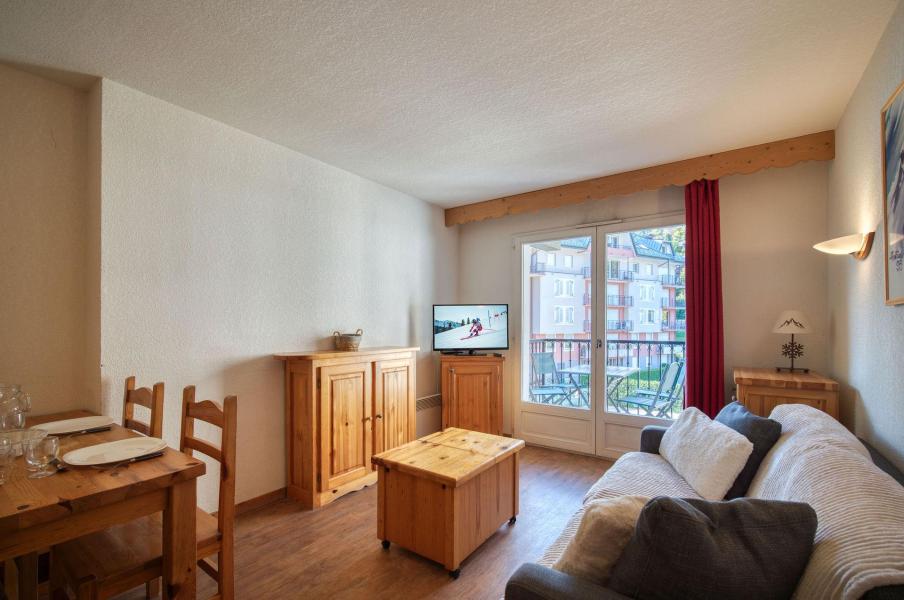 Ski verhuur Appartement 3 kamers 4 personen (210) - Le Grand Panorama - Saint Gervais - Woonkamer