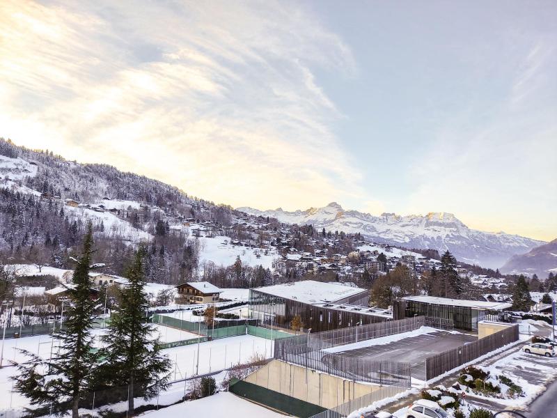 Аренда на лыжном курорте Апартаменты 3 комнат 4 чел. (1) - Le Sarto - Saint Gervais - зимой под открытым небом
