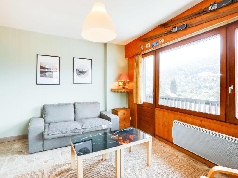 Ski verhuur Appartement 3 kamers 4 personen (1) - Le Sarto - Saint Gervais - Woonkamer