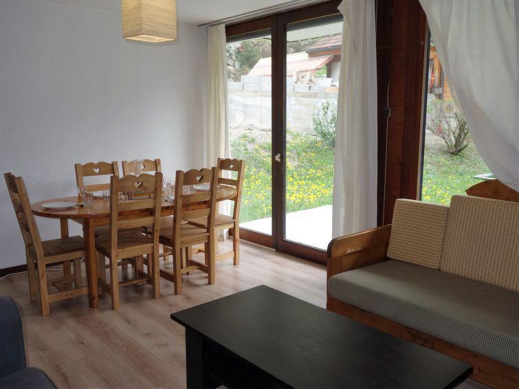 Skiverleih 4-Zimmer-Appartment für 6 Personen (1) - Le Sporting - Saint Gervais - Wohnzimmer