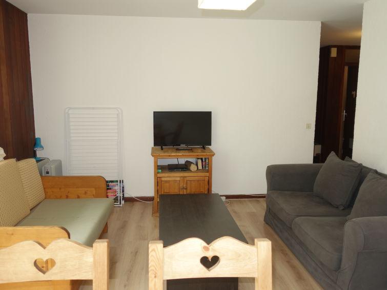 Ski verhuur Appartement 4 kamers 6 personen (1) - Le Sporting - Saint Gervais - Woonkamer