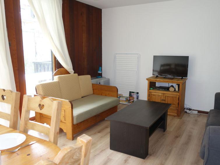 Ski verhuur Appartement 4 kamers 6 personen (1) - Le Sporting - Saint Gervais - Woonkamer