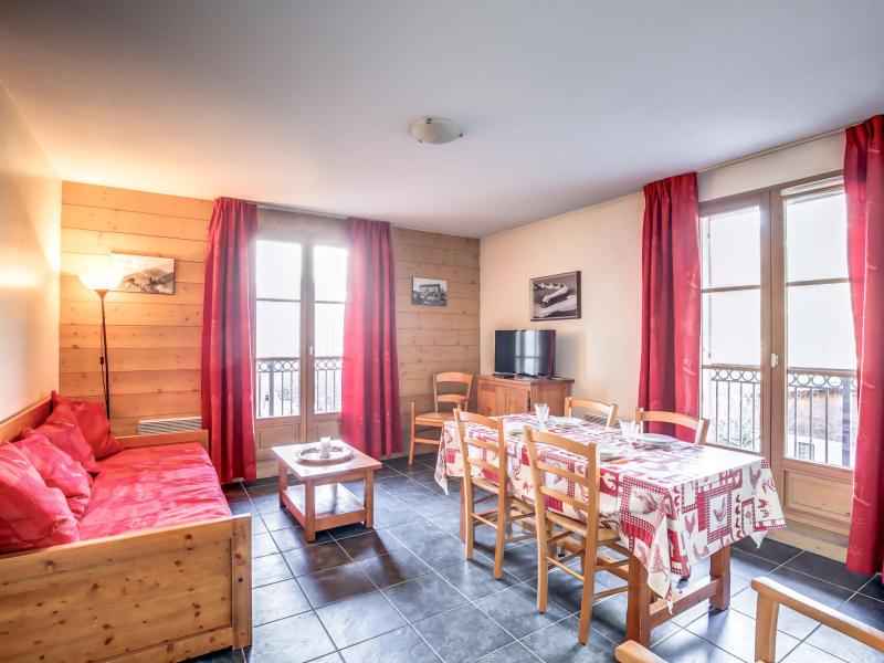 Ski verhuur Appartement 2 kamers 4 personen (1) - Les Arolles - Saint Gervais - Woonkamer