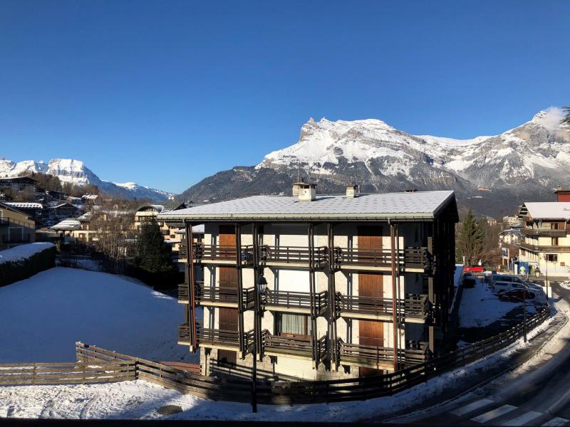 Аренда на лыжном курорте Квартира студия для 4 чел. (895) - LES BRUYERES - Saint Gervais - зимой под открытым небом