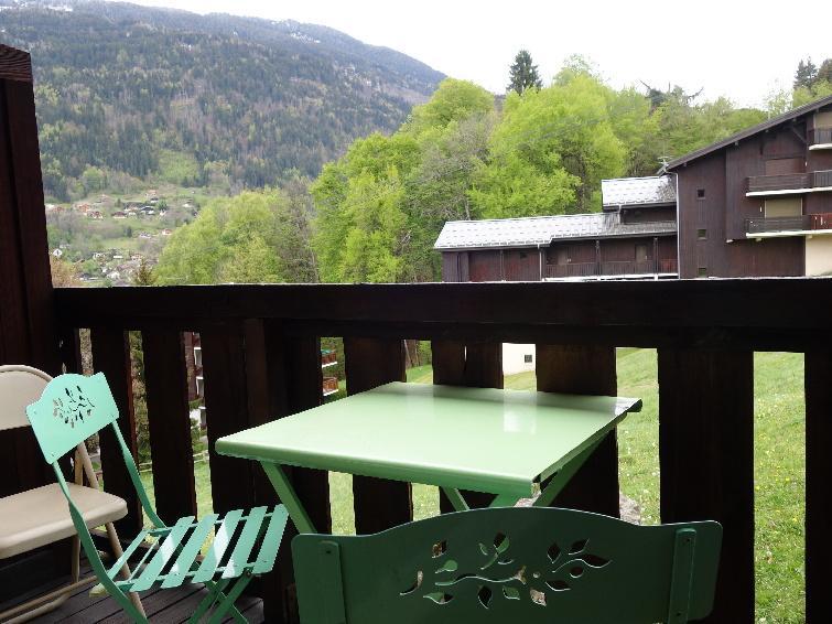 Rent in ski resort 2 room apartment 4 people (7) - Les Grets - Saint Gervais - Terrace