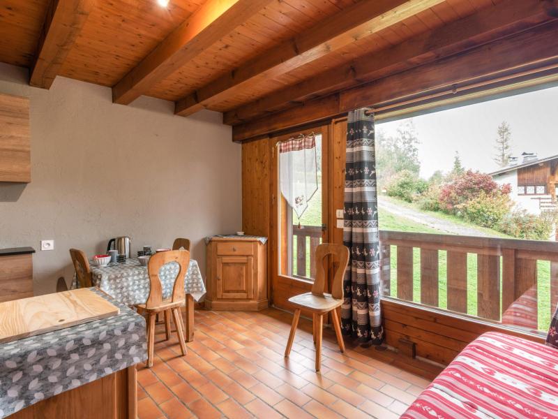 Ski verhuur Appartement 1 kamers 3 personen (10) - Les Grets - Saint Gervais - Woonkamer